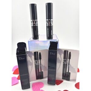 Set of 2 Dior Diorshow Mascara Volume Lash Definition Lash Care 4ml 0.13 Fl Oz
